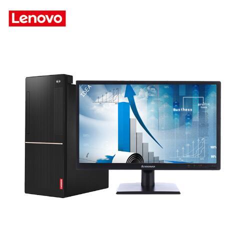 鸡巴操女鸡巴网站联想（Lenovo）扬天M6201C 商用台式机(I3-6100 4G 1T  DVD  2G独显  21寸)